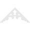 Ekena Millwork Pitch Vienna Architectural Grade PVC Gable Pediment, 36"W x 18"H x 1"P (12/12) GPP036X018X100VIE - alternate 4